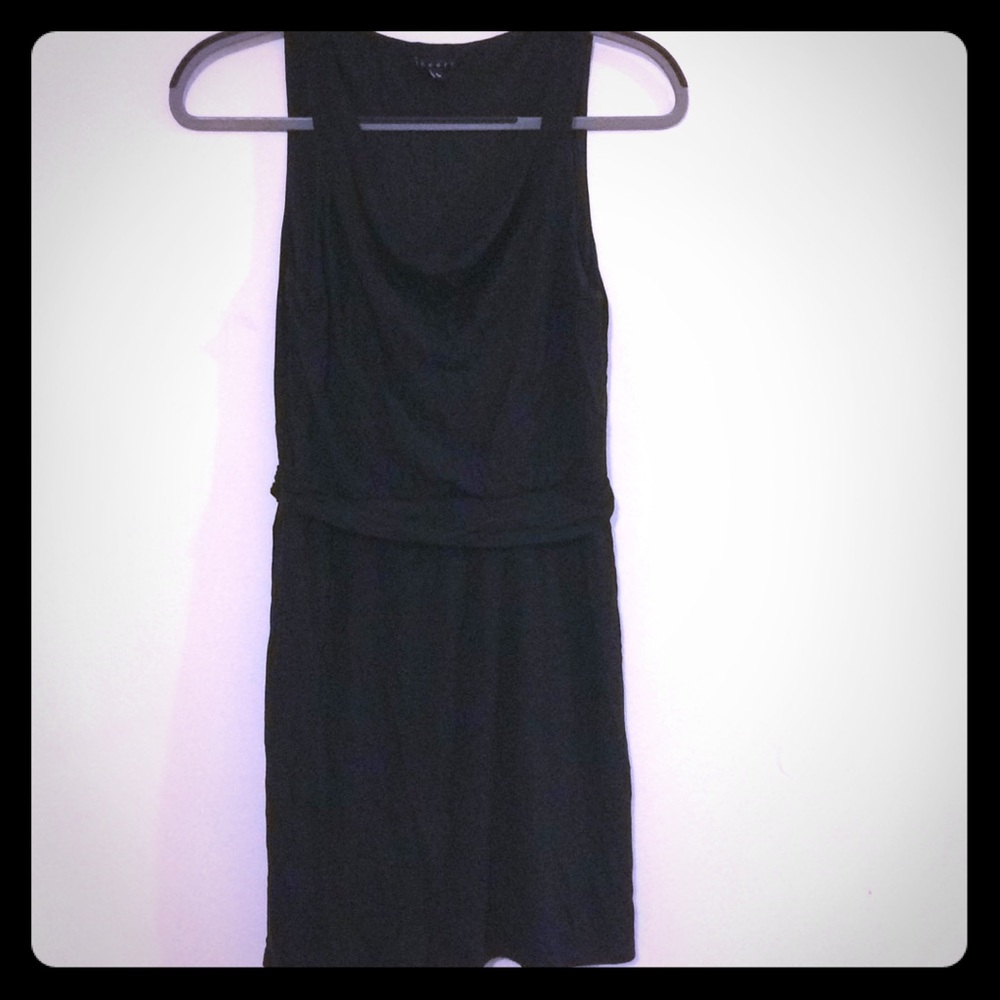 Theory Black Sundress
